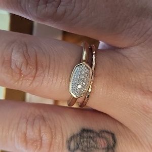 Kendra Scott diamond ring